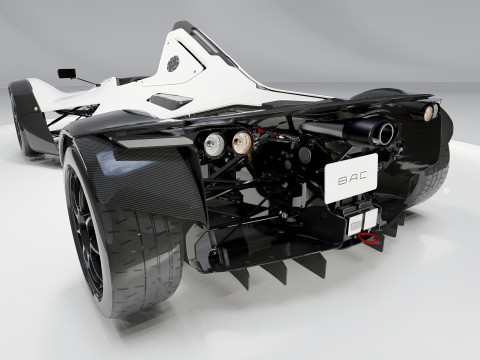 BAC Mono Modello 3D