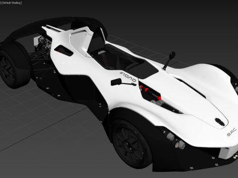 BAC Mono Modello 3D