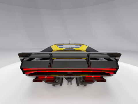 Quadra Turbo-R V-Tech Cyberpunk 2077 3D Model