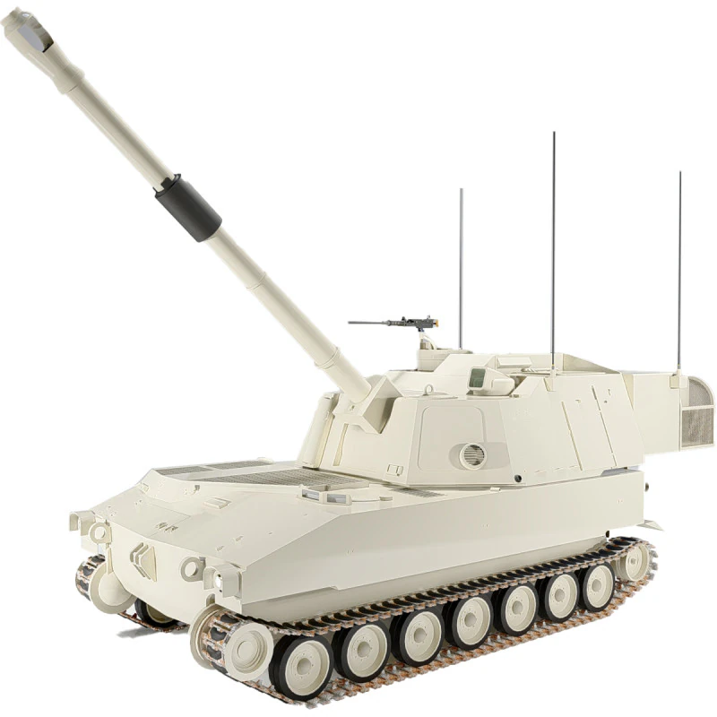 Гаубица M109 Паладин 3D Модель .c4d .max .obj .3ds .fbx .stl .blend 