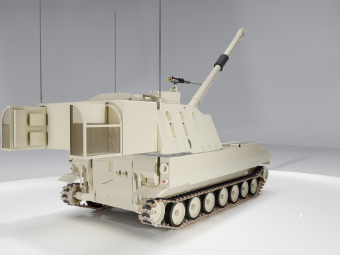 M109 Paladin Howitzer 3D Модель