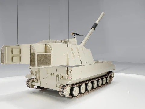 Гаубица M109 Паладин 3D Модель