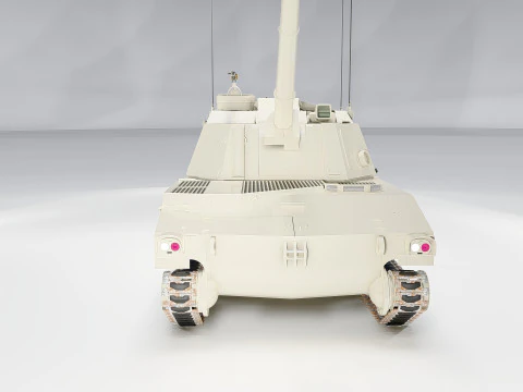 Гаубица M109 Паладин 3D Модель