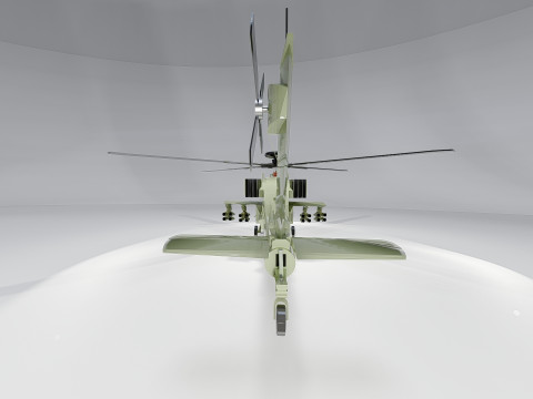 AH-64D Apache Longbow 3D Модель