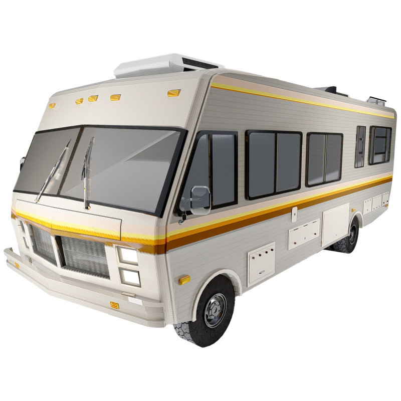 Caravan Modelo 3D .c4d .max .obj .3ds .fbx .stl .blend