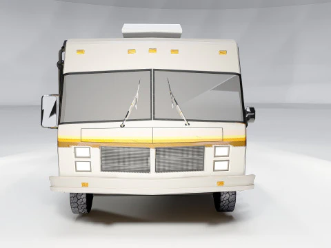 Caravan 3D Model