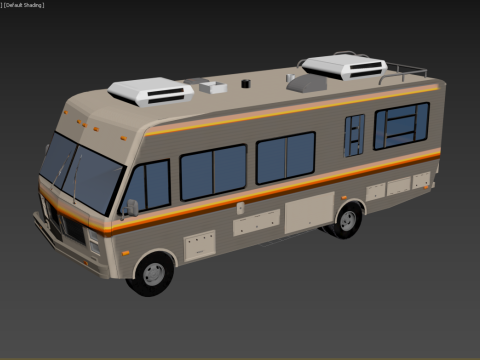 Caravan Modelo 3D