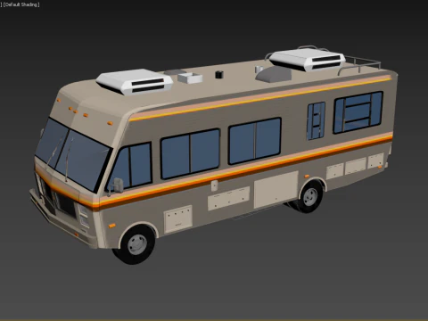 Caravan 3D Model