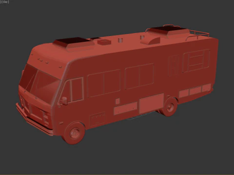 Caravan 3D Model