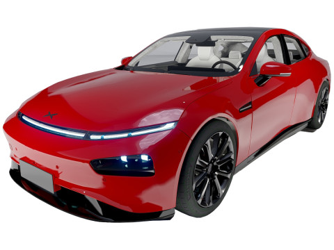 Xpeng P7 Modelo 3D