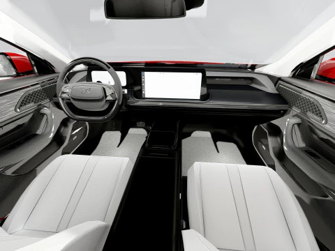 Xpeng P7 3D Model