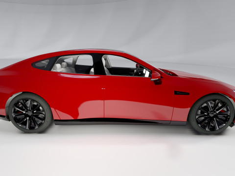 Xpeng P7 Model 3D