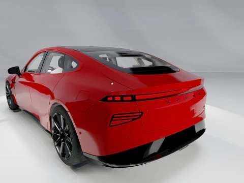 Xpeng P7 3D Model