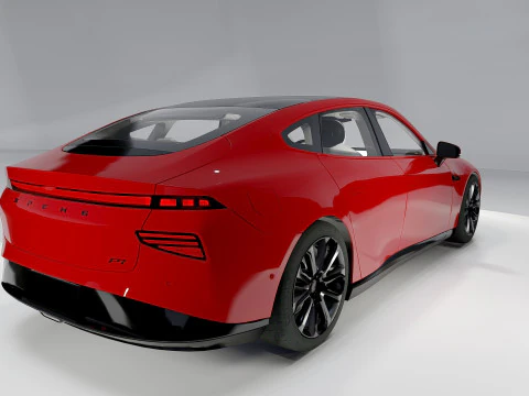 Xpeng P7 3D Model