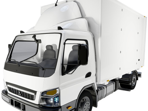 Mitsubishi Fuso Canter 3Dモデル