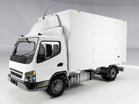 Mitsubishi Fuso Canter Modelo 3D