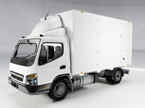 Mitsubishi Fuso Canter 3D Model