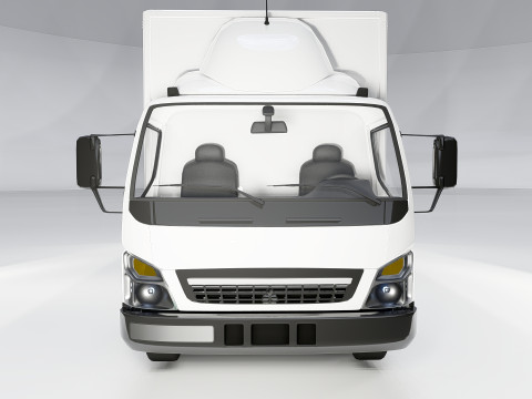 Mitsubishi Fuso Canter Modelo 3D