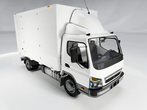 Mitsubishi Fuso Canter 3D Model