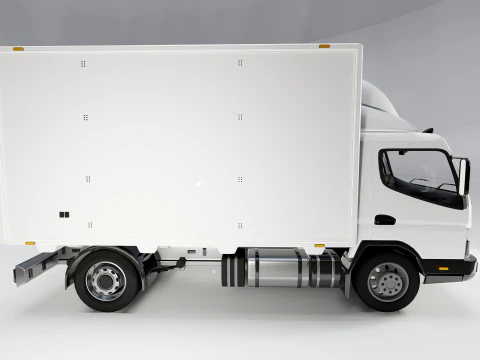 Mitsubishi Fuso Canter 3D Model