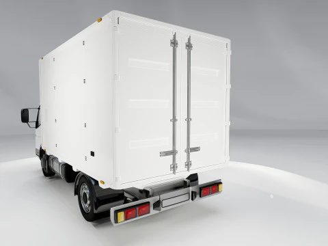 Mitsubishi Fuso Canter 3D Model