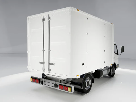 Mitsubishi Fuso Canter 3D Model