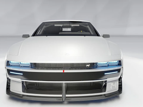 Hyundai N Vision 74 Concept 3D Model