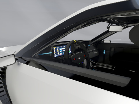 Hyundai N Vision 74 Concept Modelo 3D