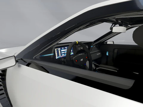 Hyundai N Vision 74 Concept 3D Model