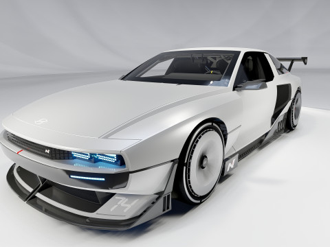 Hyundai N Vision 74 Concept Modelo 3D
