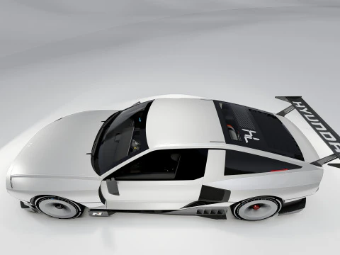 Hyundai N Vision 74 Concept 3D Model