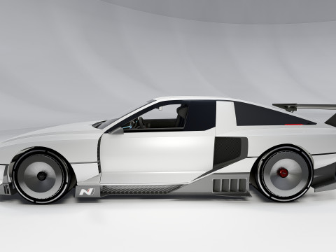 Hyundai N Vision 74 Concept Modelo 3D
