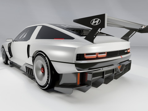 Hyundai N Vision 74 Concept Modelo 3D