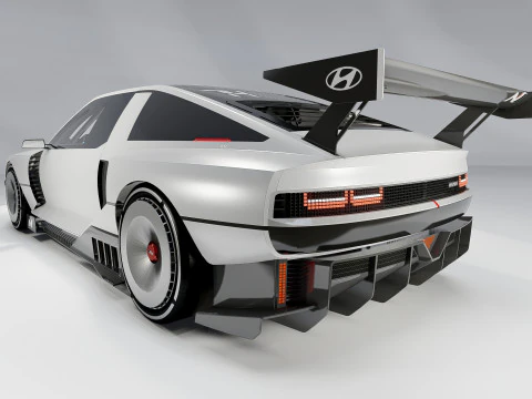 Hyundai N Vision 74 Concept 3D Model