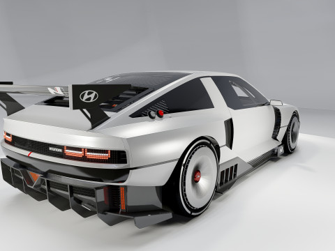 Hyundai N Vision 74 Concept Modelo 3D