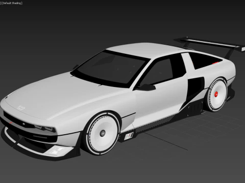 Hyundai N Vision 74 Concept 3D Model
