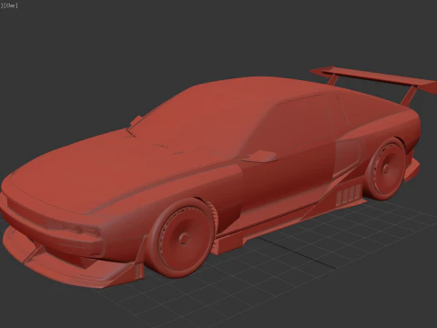 Hyundai N Vision 74 Concept 3D Model
