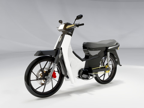 Honda EX5 3D Модель