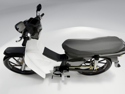 Honda EX5 3D Модель