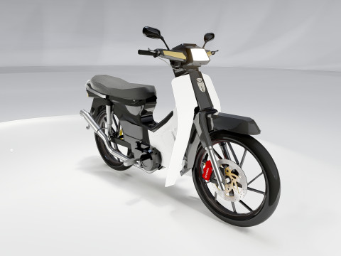 Honda EX5 3D Модель
