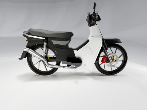 Honda EX5 3D Модель