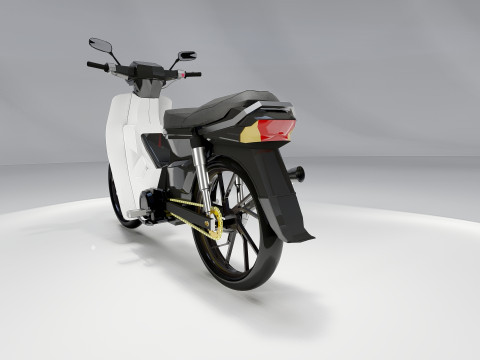 Honda EX5 3D Модель