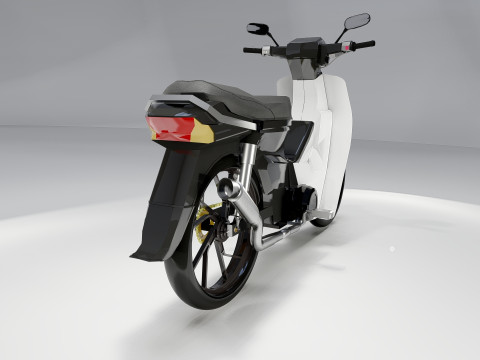 Honda EX5 3D Модель