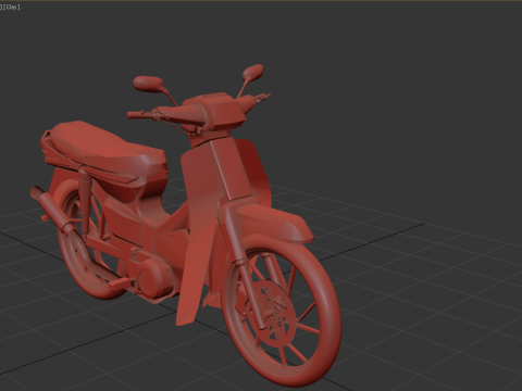 Honda EX5 3D Модель