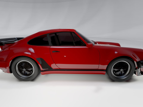Porsche Carrera 911 Turbo 1980 Modelo 3D