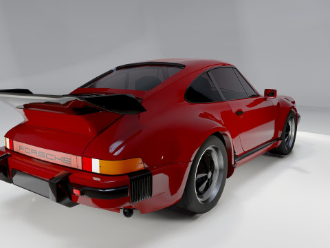 Porsche Carrera 911 Turbo 1980 Modelo 3D