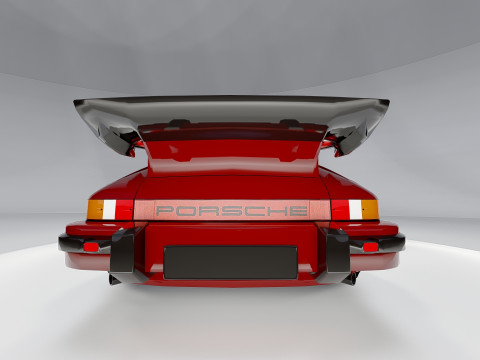 Porsche Carrera 911 Turbo 1980 Modelo 3D