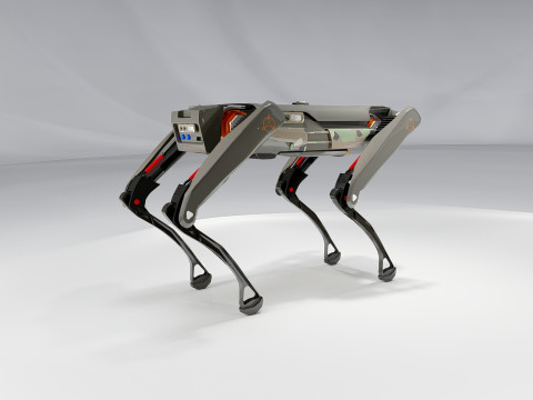 Aliengo Robot Dog 3D Модель