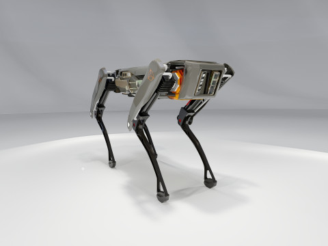 Aliengo Robot Dog 3D Модель