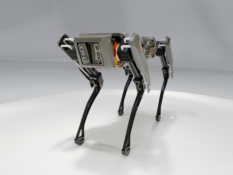 Aliengo Robot Dog 3D Модель